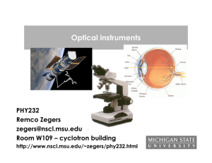 Optical instruments