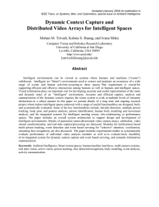 Dynamic Context Capture and Distributed Video Arrays for