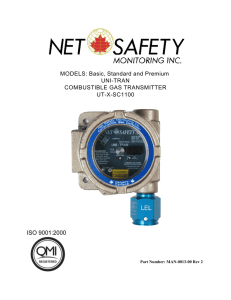 UNI-TRAN UT-X-SC1100 Basic, Standard, Premium