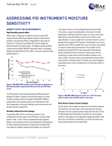 Addressing PID Instruments Moisture Sensitivity