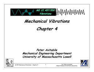 Mechanical Vibrations Chapter 4