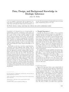 Data, Design, and Background Knowledge in Etiologic Inference