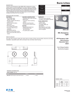 TD505011EN - Sure-Lites XR6C-LED spec sheet