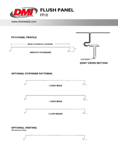 flush panel