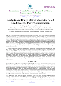 Analysis and Design of Series Inverter Based Load