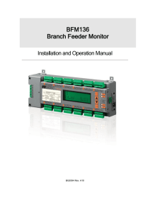 BFM136 Branch Feeder Monitor