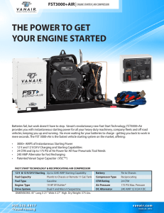 THE POWER TO GET YOUR ENGINE STARTED