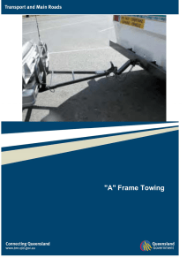 A frame towing - Department of Transport and Main Roads