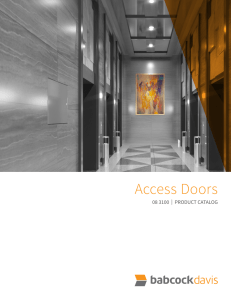 Babcock-Davis Access Doors