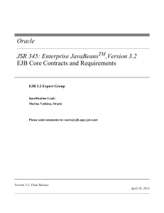 EJB 3.2 specification - Oracle Software Downloads
