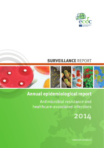 Surveillance report : annual epidemiological report 2014