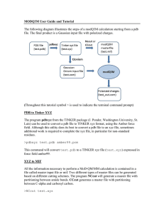 MODQ3M User Guide and Tutorial The following diagram illustrates