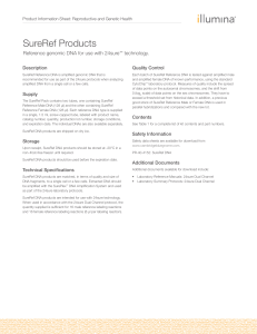 SureRef Products - Support