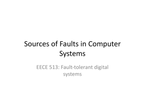 Sources of Faults in Computer Systems