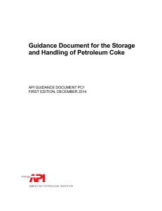 Guidance Document for the Storage and Handling of