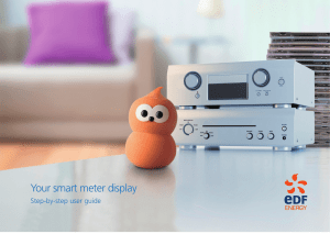 Your smart meter display