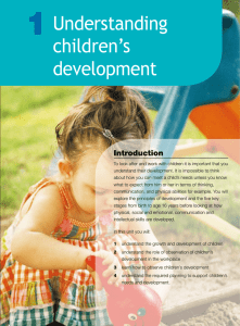 Understanding Children`s Development (Pearson)