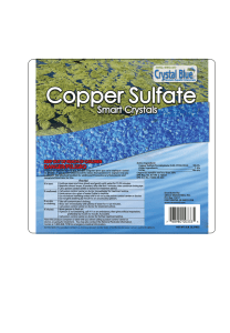 Crystal Blue Copper Sulfate Smart Crystals