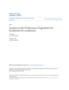 Analysis on the Performance Degradation for - Purdue e-Pubs