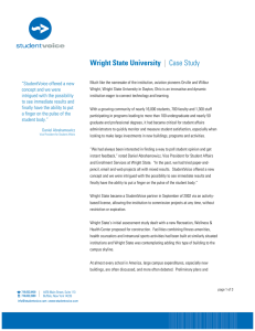 WRIGHT STATE UNIVERSITY - Case Study