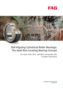 Self-Aligning Cylindrical Roller Bearings: The Ideal Non