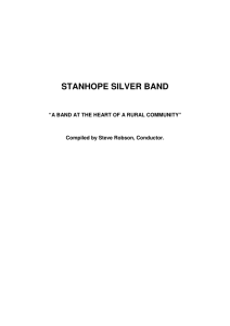 STANHOPE SILVER BAND