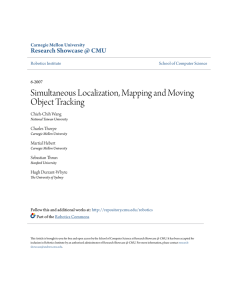 Simultaneous Localization, Mapping and Moving Object Tracking