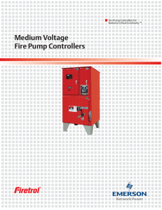 Medium Voltage Fire Pump Controllers