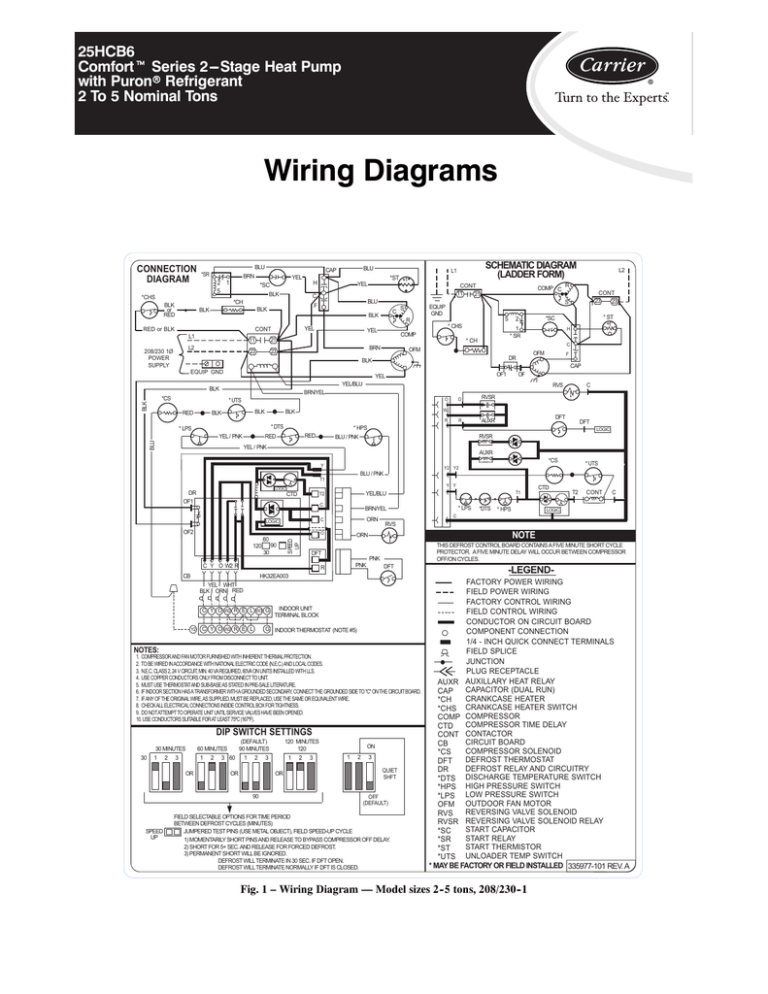 Wiring Diagrams  Carrier 2 Compressor Thermostat Wiring Diagram    StudyLib