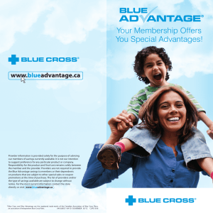 Blue Advantage Member Brochure