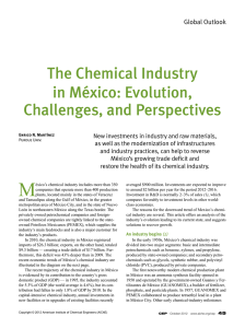 The Chemical Industry in México: Evolution, Challenges