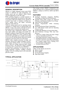 OB2263 Current Mode PWM Controller