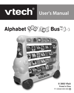 Alphabet Tap Tap Bus