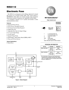 NIS5112 - Electronic Fuse