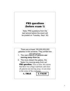 PRS questions (before exam 1)