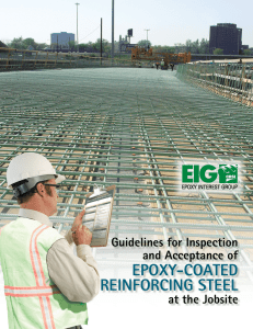 Guidelines for Inspection and Acceptance of Epoxy
