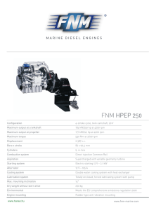 FNM Marine Diesel Engines