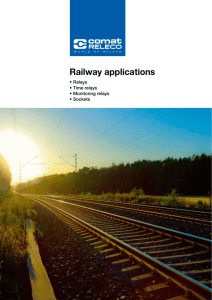 Railway applications