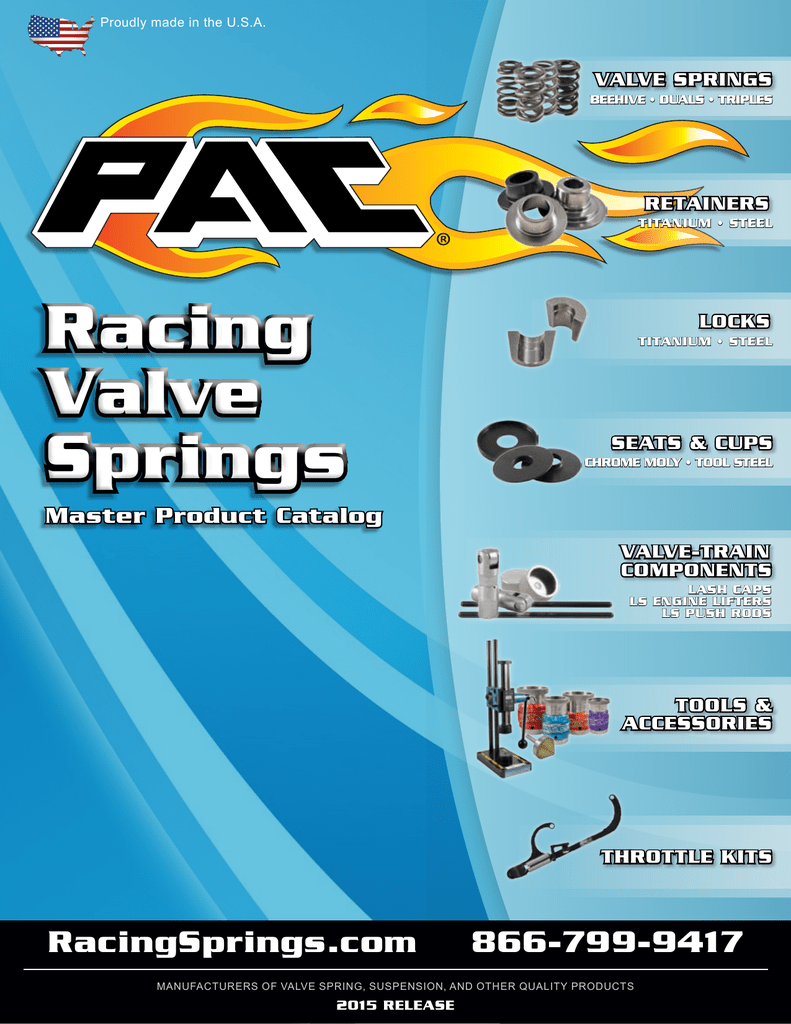 PAC Racing Springs PAC-1224 1.625 Dual Valve Springs- 16 