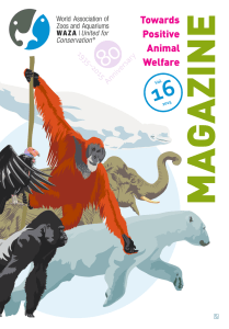 WAZA Magazine 16: Towards Positive Animal Welfare