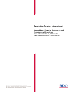 Population Services International