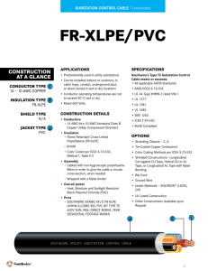 FR-XLPE/PVC