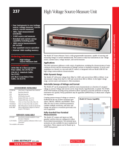 237 High Voltage Source