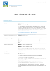 Japan - Tokyo Cap-and-Trade Program