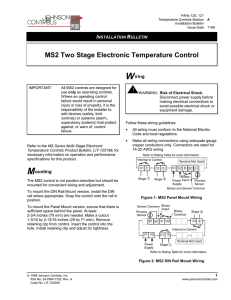 MS2 Thermostat - myChiller.com