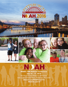 2016 Conference Brochure  - National Organization for