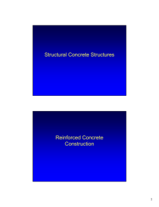Structural Concrete Structures Reinforced Concrete Construction