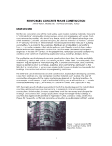 reinforced concrete frame construction