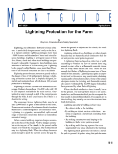 Lightning Protection for the Farm