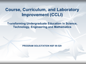 CCLI program